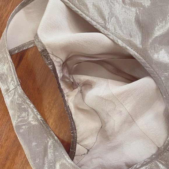 Burberry Runway Silk Metallic Mini Dress - Picture 8 of 9